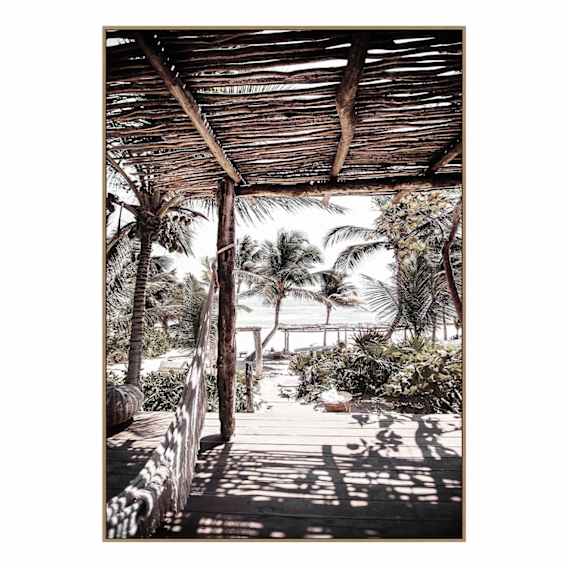 Hideaway Design A Box Framed Canvas in 95x135cm