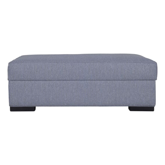 Houston Ottoman in Selected fabrics