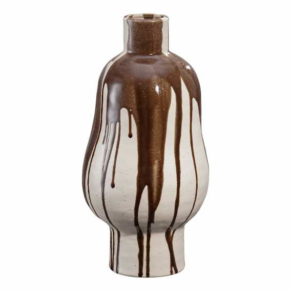 Horizon Vase Large 20x40cm in Mocha