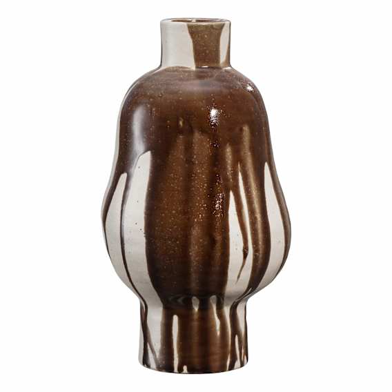 Horizon Vase Small 17x32cm in Mocha