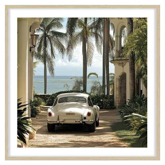 Hugo Lane Framed Print in 118 x 118cm