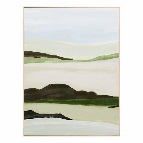 Hunter Valley 1 Box Framed Canvas in 75 x 100cm