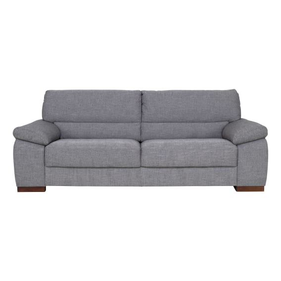 Johnson 3 Seater Sofa in Rome Metallic