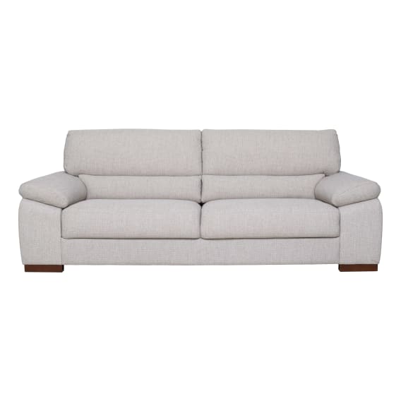 Johnson 3 Seater Sofa in Rome Silver