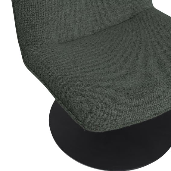 Swivel Armchair Material and Finishes