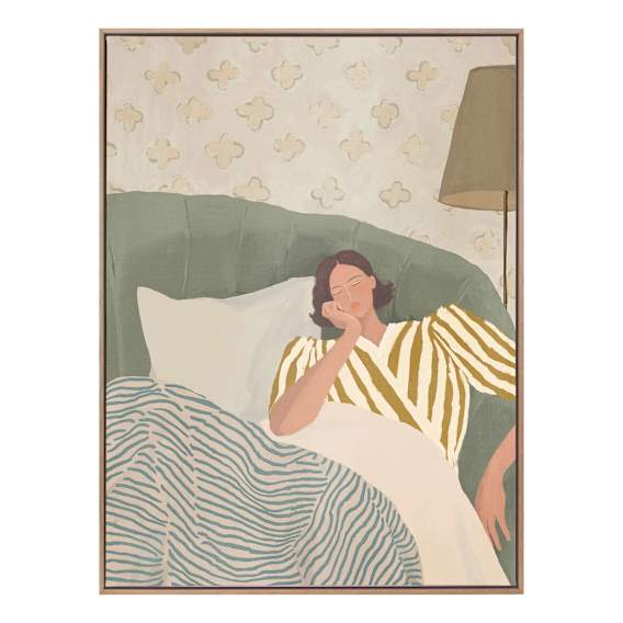 Katrina Unrushed Box Framed Canvas in 63 x 93cm