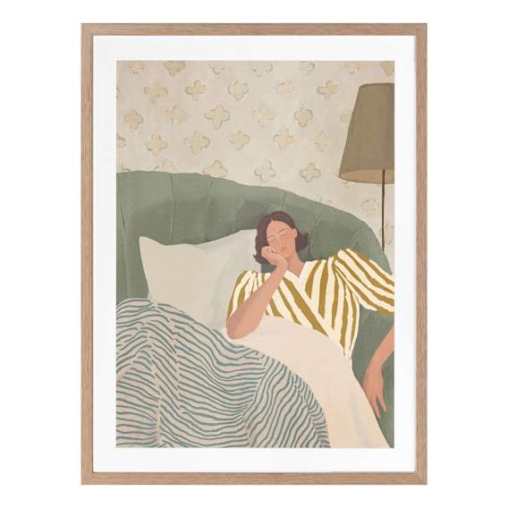 Katrina Unrushed Framed Print in 84 x 105cm