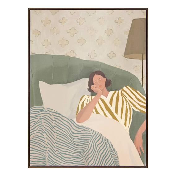 Katrina Unrushed Box Framed Canvas in 63 x 93cm