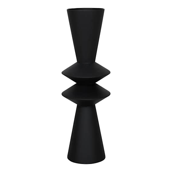Kenzie Sculpture Large 19.5x66.5cm in Black