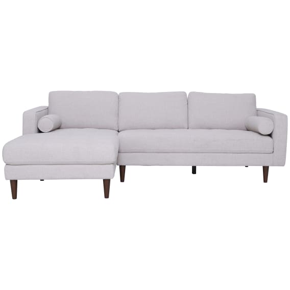 Kobe 3 Seater Sofa + Chaise LHF in Chacha Beige