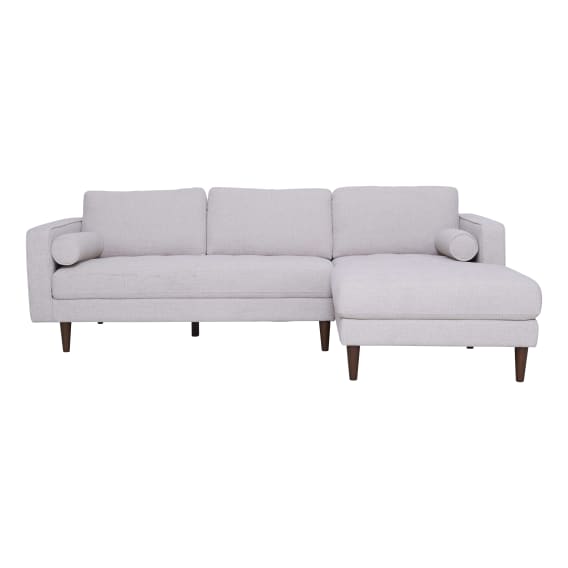 Kobe 3 Seater Sofa + Chaise RHF in Chacha Beige