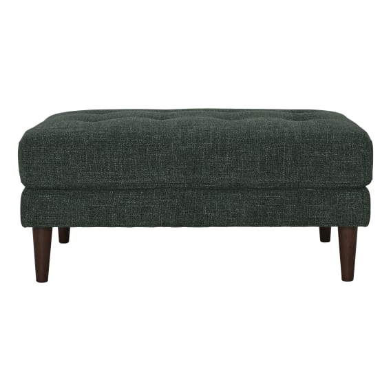 Kobe Ottoman in Chacha Green