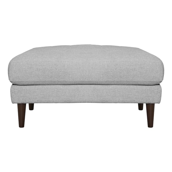 Kobe Ottoman in Chacha Grey