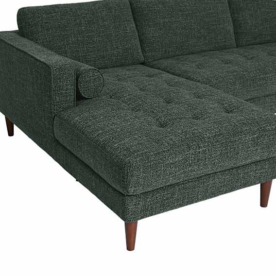 3 Seater + Chaise Material and Finishes