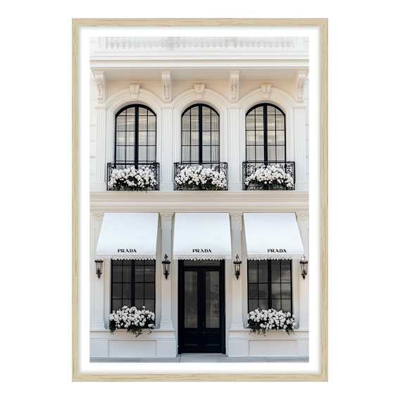Lanvin House Framed Print in 61 x 84cm