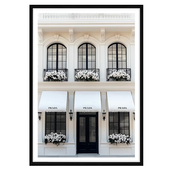 Lanvin House Framed Print in 73 x 103cm