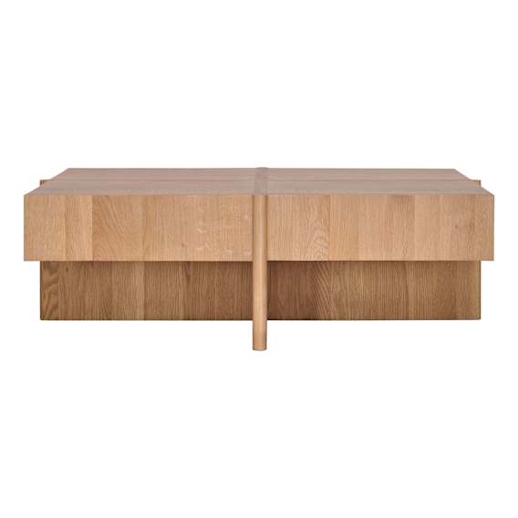 La Paz Coffee Table 180cm in American Oak Clear Lacquer
