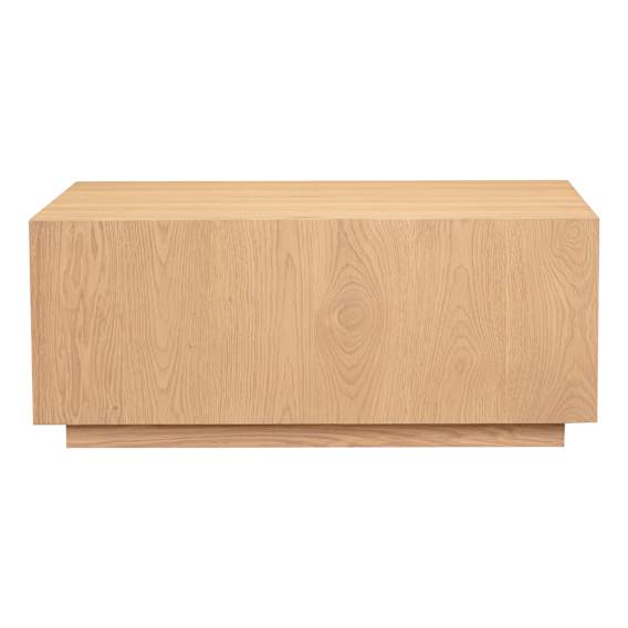Leola Rectangle Coffee Table 90 x 50cm in Sandblast Oak