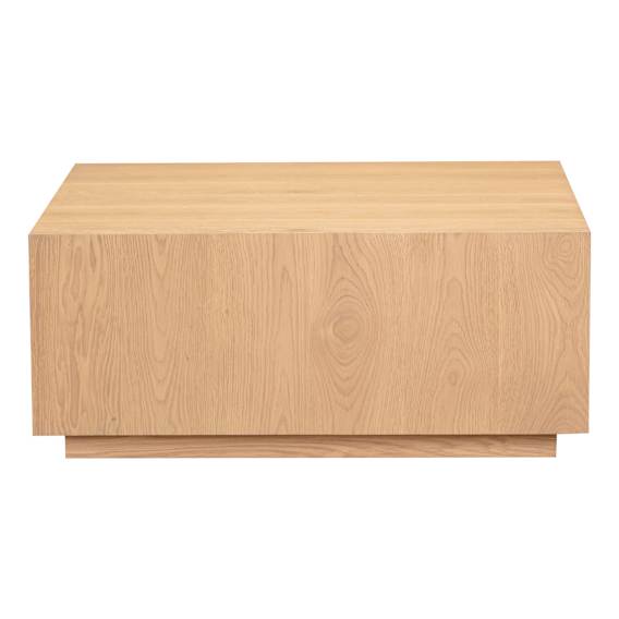 Leola Square Coffee Table 90xm in Sandblast Oak