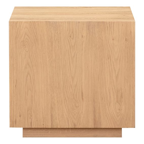 Leola Square Side Table 50cm in Sandblast Oak