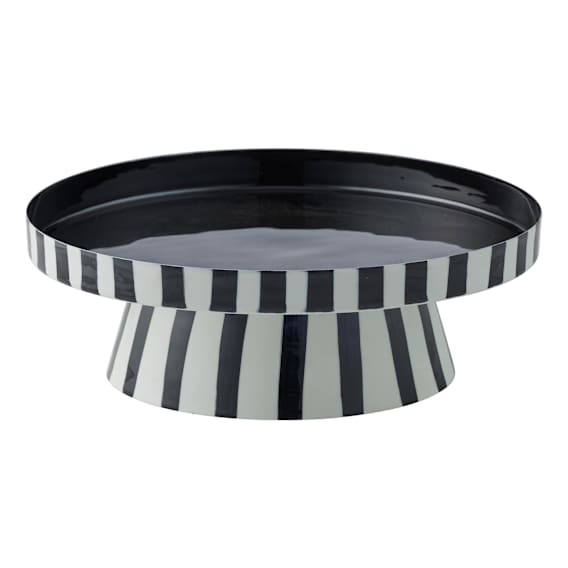 Linear Cake Stand 35x12cm in Black