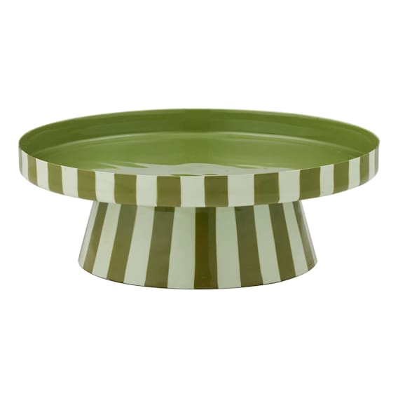 Linear Cake Stand 35x12cm in Olive