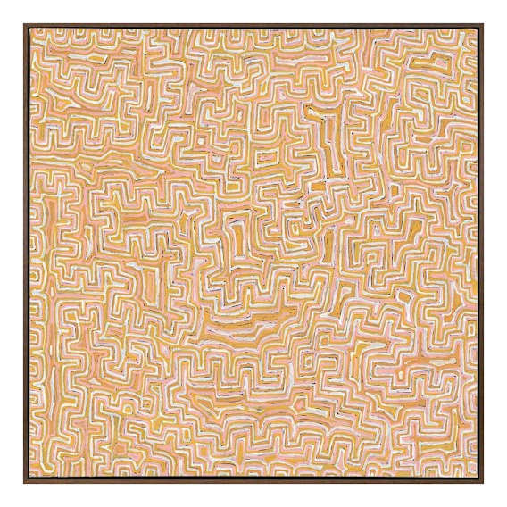 Lukarrara Box Framed Canvas in 123 x 123cm