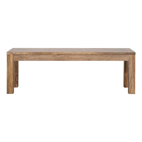 Luzon Bench 126cm in Manfowood Havana Stain
