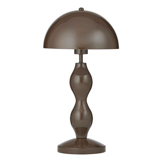 Lucca Table Lamp 25x48cm in Cocoa
