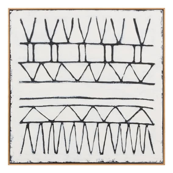 Matica 1 Box Framed Canvas in 80 x 80cm