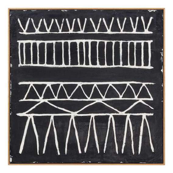 Matica 2 Box Framed Canvas in 80 x 80cm