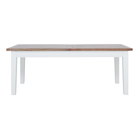 Mango Creek Dining Table 210cm in White / Clear