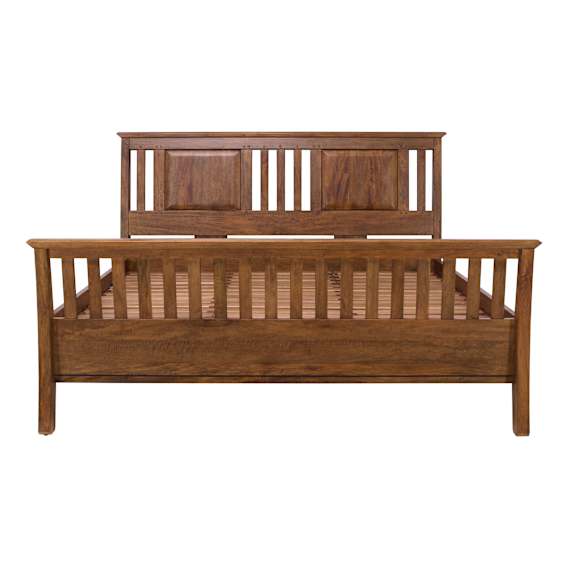 Mango Creek King Bed Frame in Rustic Chocolate