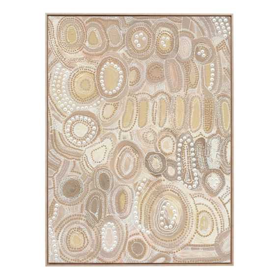 Marramarra Portrait Box Framed Canvas in 93 x 123cm