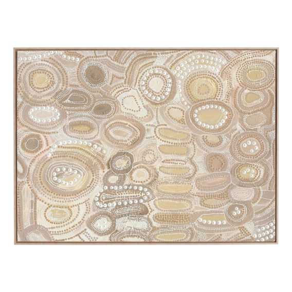 Marramarra Landscape Box Framed Canvas in 123 x 93cm