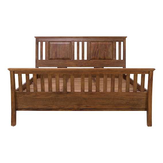Mango Creek Queen Bed Frame in Rustic Chocolate