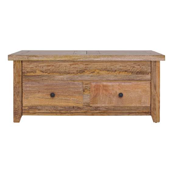 Mango Creek Storage Coffee Table in Clear