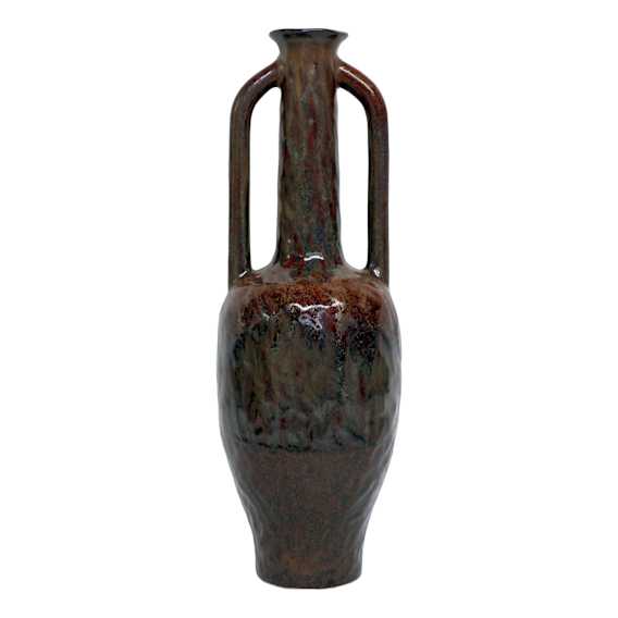 Marche Vase Large 16.5x49cm in Burgundy