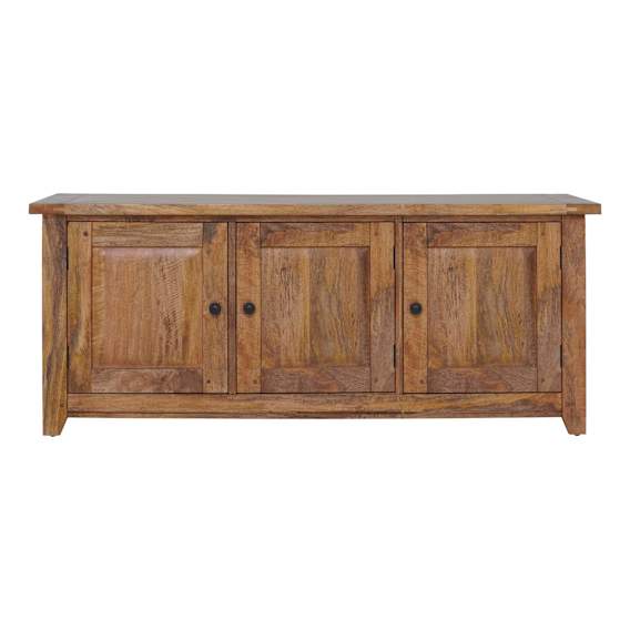Mango Creek Entertainment Unit 3 Doors 160cm in Clear