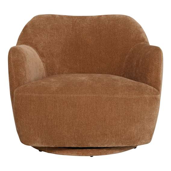 Melody Swivel Chair in Dahlia Amber