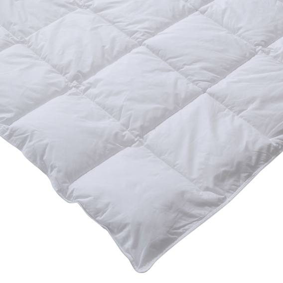 Microfibre Quilt King in White