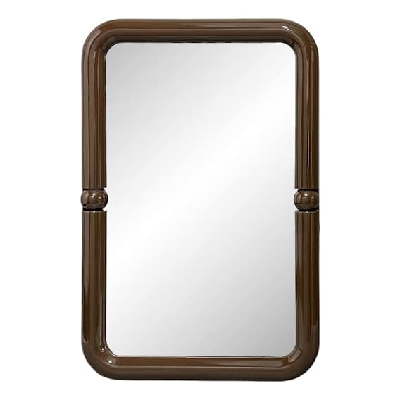 Michigan Rectangle Mirror 60x90cm in Cocoa