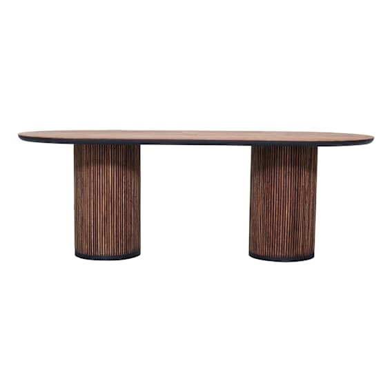 Monaco Dining Table 225cm in Reclaimed Teak