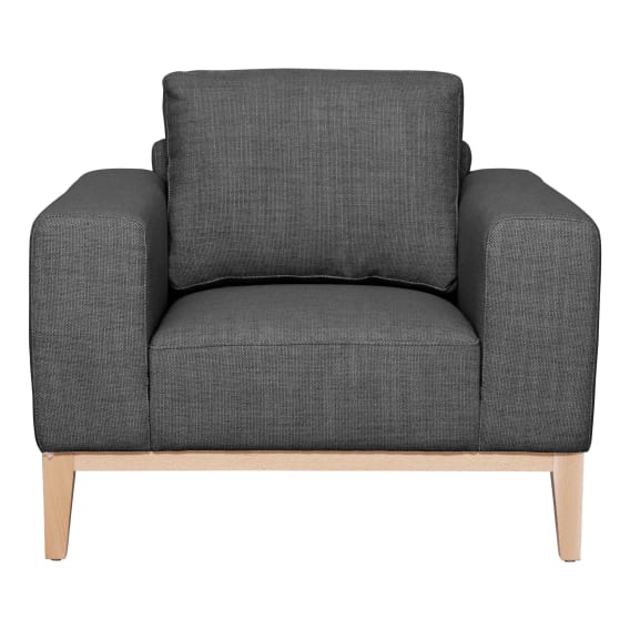 Moana Armchair in Kind Charcoal