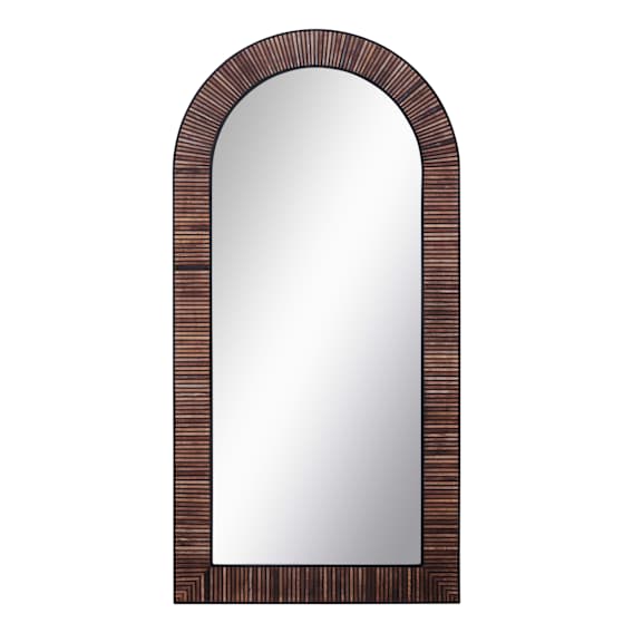 Monaco Leaning Mirror 100 x 200cm in Reclaimed Teak