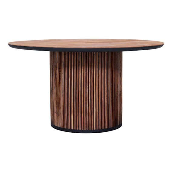 Monaco Round Dining Table 150cm in Reclaimed Teak