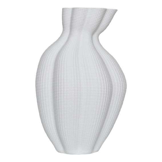 Molly Vase Large 25x39cm in White
