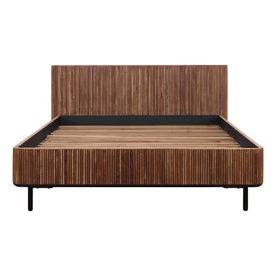 Monaco Queen Bed Frame in Reclaimed Teak