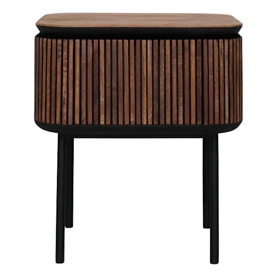 Monaco Bedside 1 Drawer in Reclaimed Teak