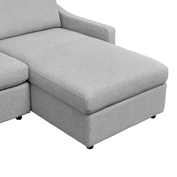 Sofa Bed with Chaise Material and Finishes